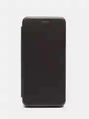 Серебряный чехол-книжка для Samsung Galaxy A73 (Самсунг Галакси А73)