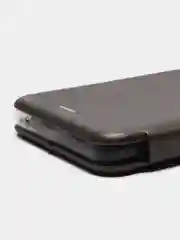 Серебряный чехол-книжка для Samsung Galaxy A73 (Самсунг Галакси А73)