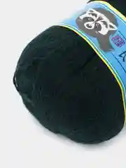 Зеленый пряжа пух норки/пряжа