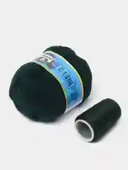 Зеленый пряжа пух норки/пряжа