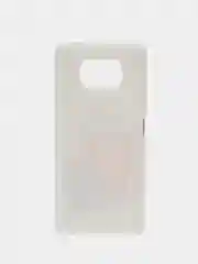 Пастельно-коралловый чехол силиконовый для Xiaomi Poco X3 NFC/ Poco X3 Pro (Сяоми Поко Х3 Про), с рисунком