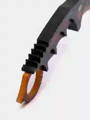 Алый нож керамбит деревянный "Скоростной Зверь, CS GO"