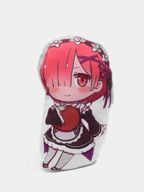 Фигурная подушка-дакимакура по аниме "Re:Zero. Жизнь с нуля в альтернативном мире", Рам