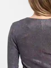 Платье женское, вечернее, с люрексом, блестящее
