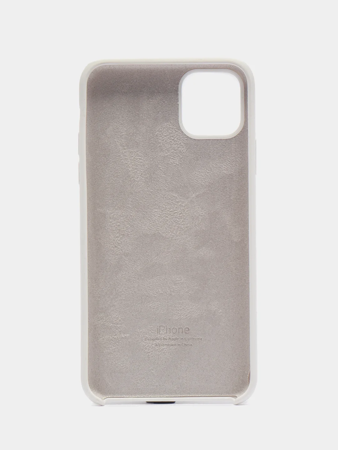 Белый чехол для iPhone 11 Pro Max (Silicone Case)