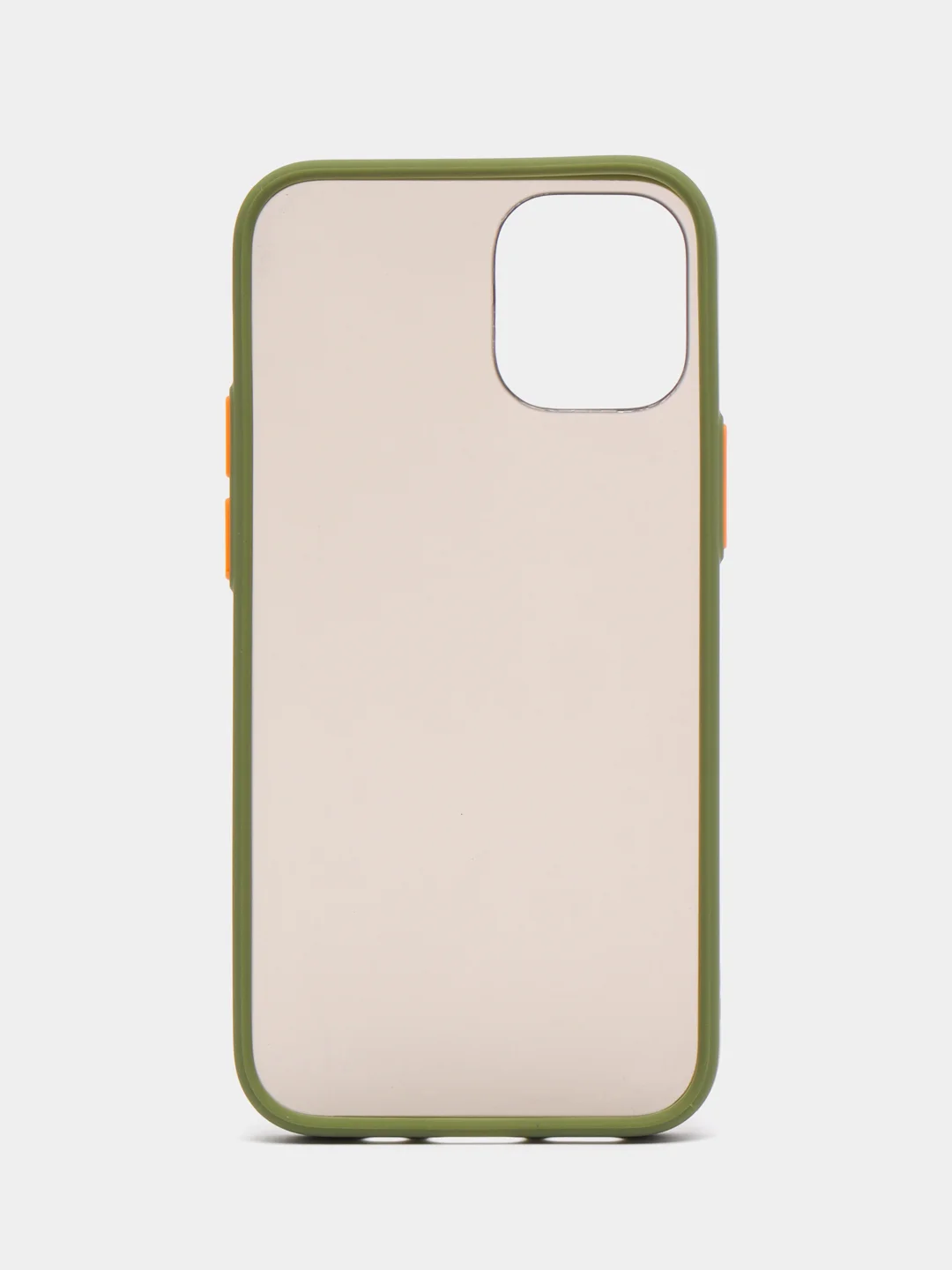 Оливковый чехол для IPhone, матовый