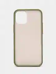 Оливковый чехол для IPhone,  матовый