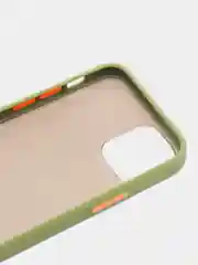 Оливковый чехол для IPhone,  матовый