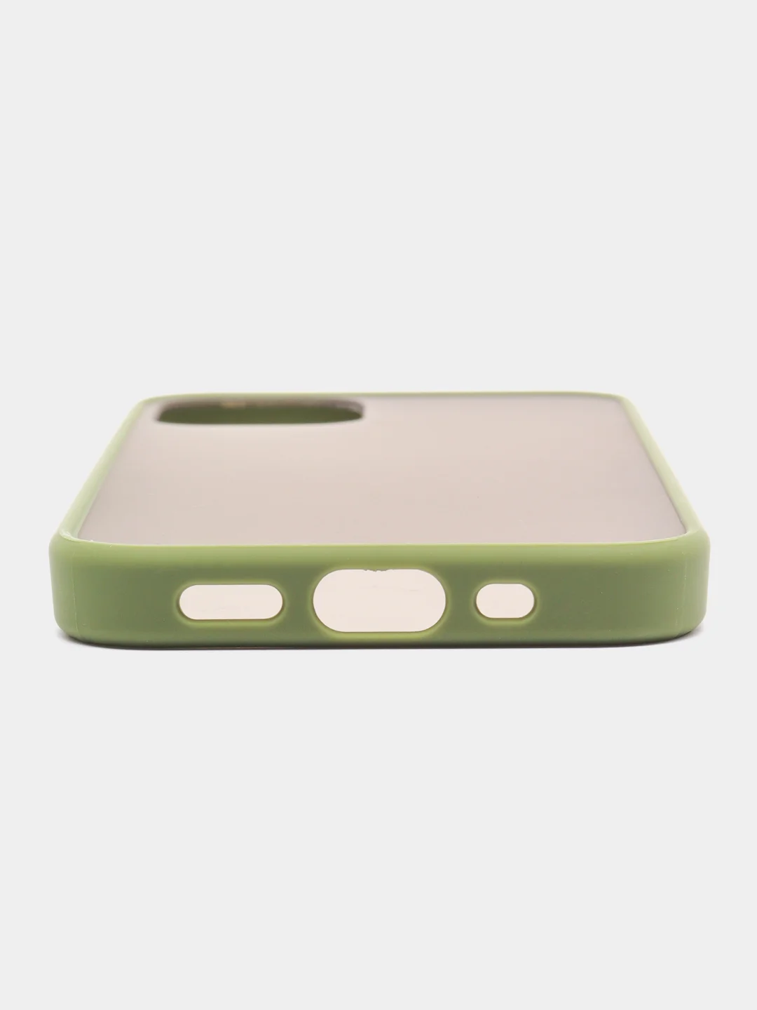 Оливковый чехол для IPhone, матовый