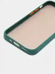 Тёмно-зелёный чехол для IPhone,  матовый