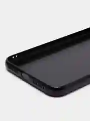 Черный чехол для IPhone XS Max, стеклянная панель