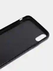 Черный чехол для IPhone XS Max, стеклянная панель