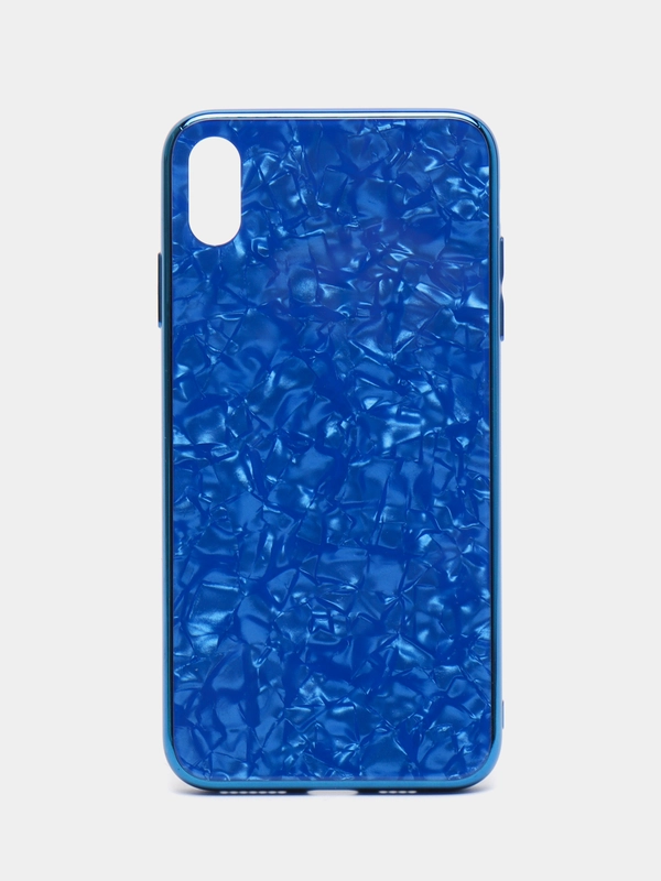 Чехол для IPhone XS Max, стеклянная панель
