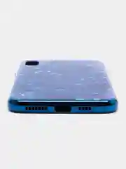 Синий чехол для IPhone XS Max, стеклянная панель