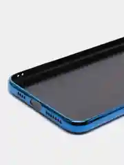 Синий чехол для IPhone XS Max, стеклянная панель