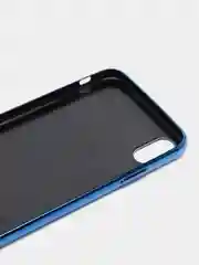 Синий чехол для IPhone XS Max, стеклянная панель