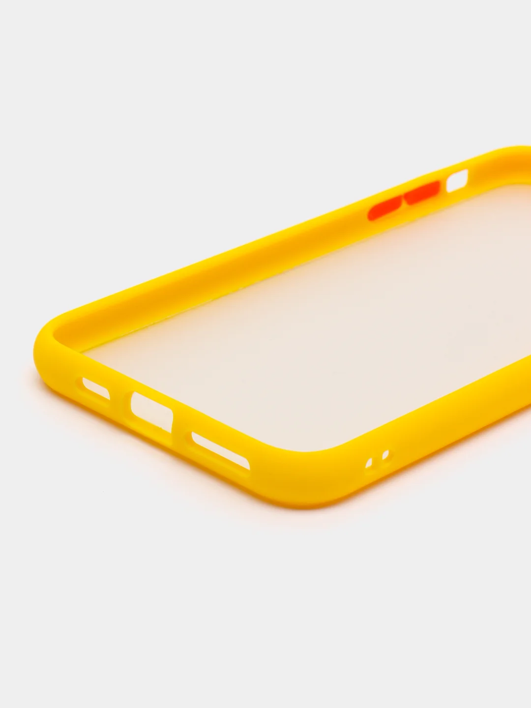 Желтый чехол для IPhone, матовый