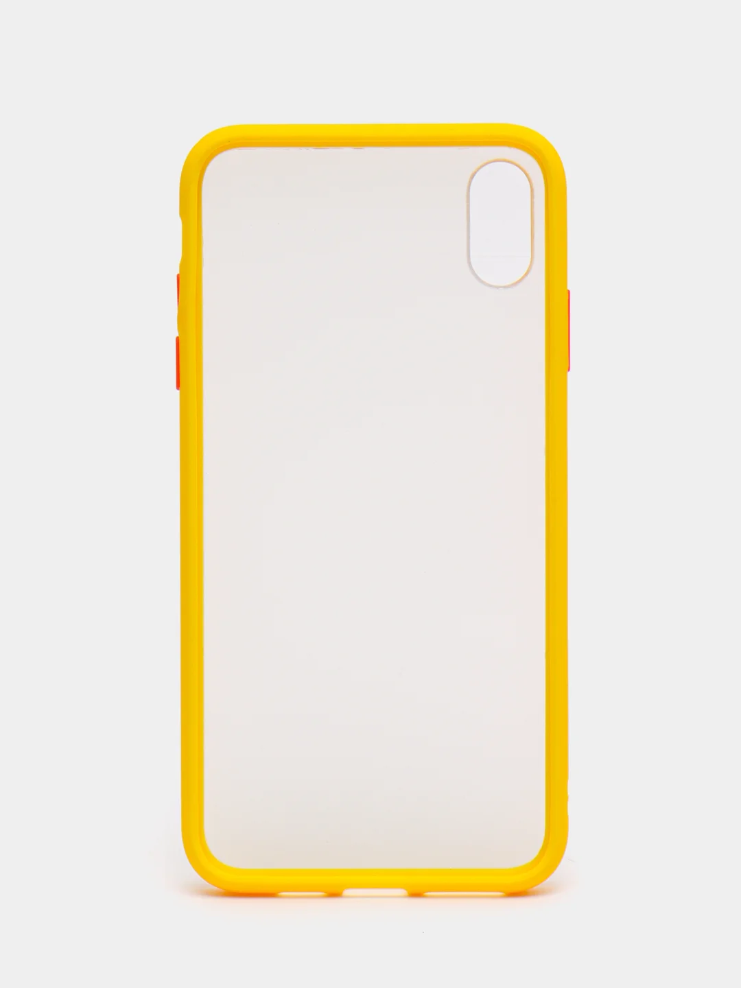 Желтый чехол для IPhone, матовый