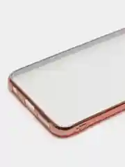 Оранжевый чехол для Xiaomi Redmi 8, силиконовый, с окантовкой