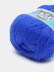 Синий пряжа пух норки/пряжа