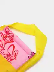Розовый мочалка детская