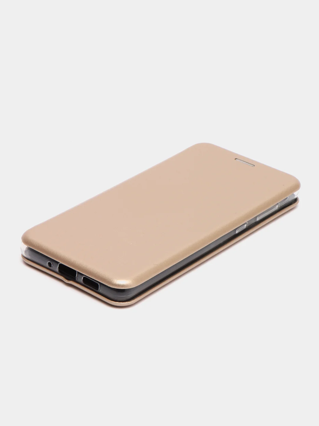 Золотой чехол-книжка для Samsung Galaxy A73 (Самсунг Галакси А73)