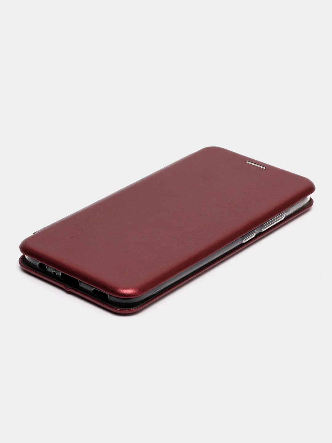 Багровый чехол-книжка для Samsung Galaxy A03