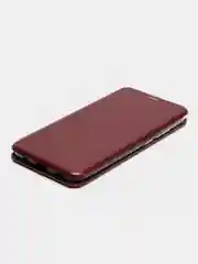 Багровый чехол-книжка для Samsung Galaxy A03