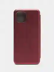 Багровый чехол-книжка для Samsung Galaxy A03