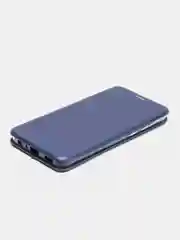 Синий чехол-книжка для Samsung Galaxy A03 Core