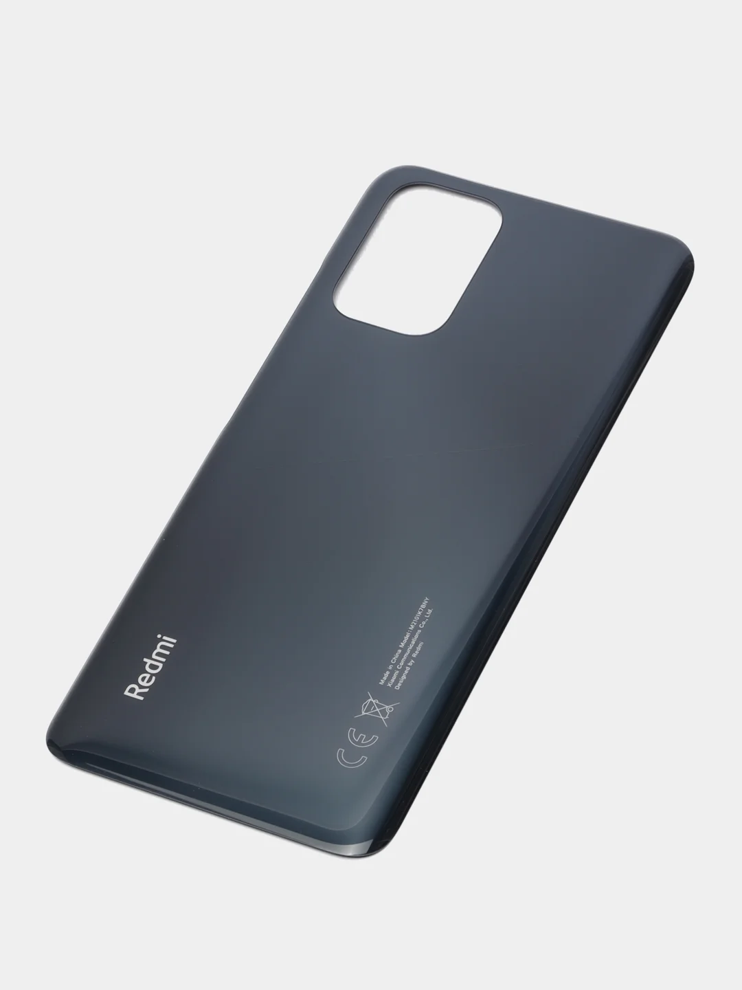 Серый задняя крышка Xiaomi Redmi Note 7, Mi 6, Mi 8, Mi 9, Mi A3 Lite, Note 10S, Note 11, 10 Pro
