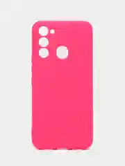 Алый чехол TECNO Spark 8C / GO 2022, с защитой камеры и бархатом внутри