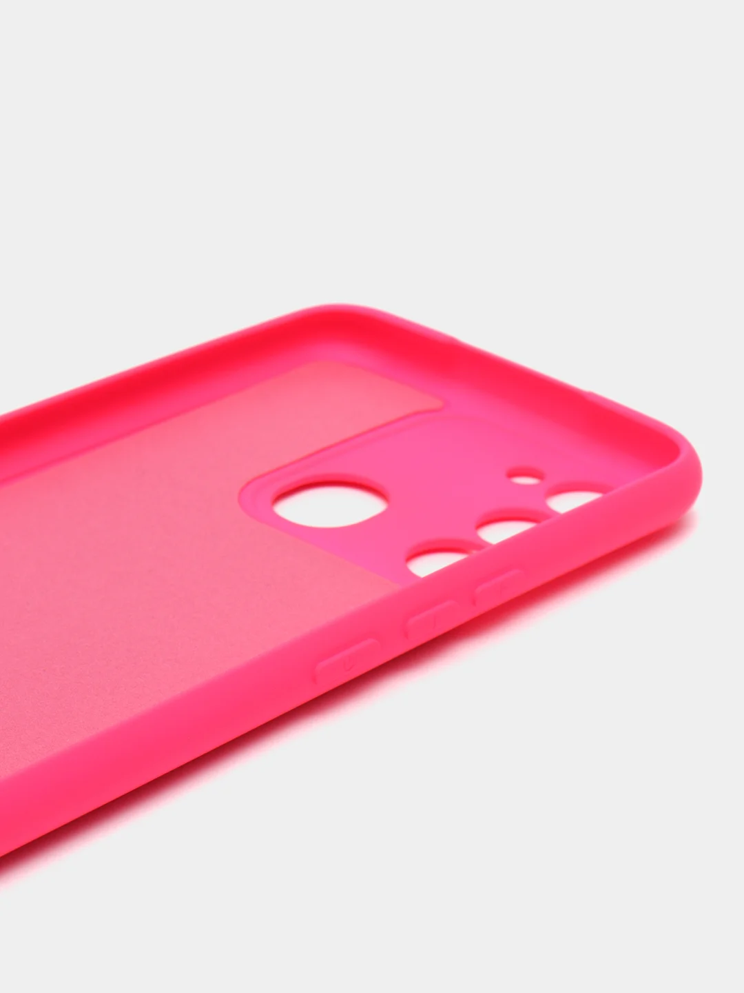 Алый чехол TECNO Spark 8C / GO 2022, с защитой камеры и бархатом внутри