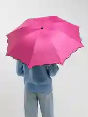 Фуксия зонт женский складной, классический