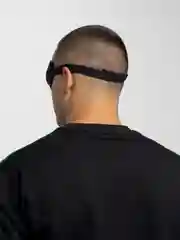 Маска для сна 3D, на липучке, 20,5, 7,5 см, цвет черный