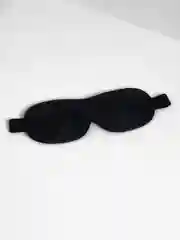 Маска для сна 3D, на липучке, 20,5, 7,5 см, цвет черный