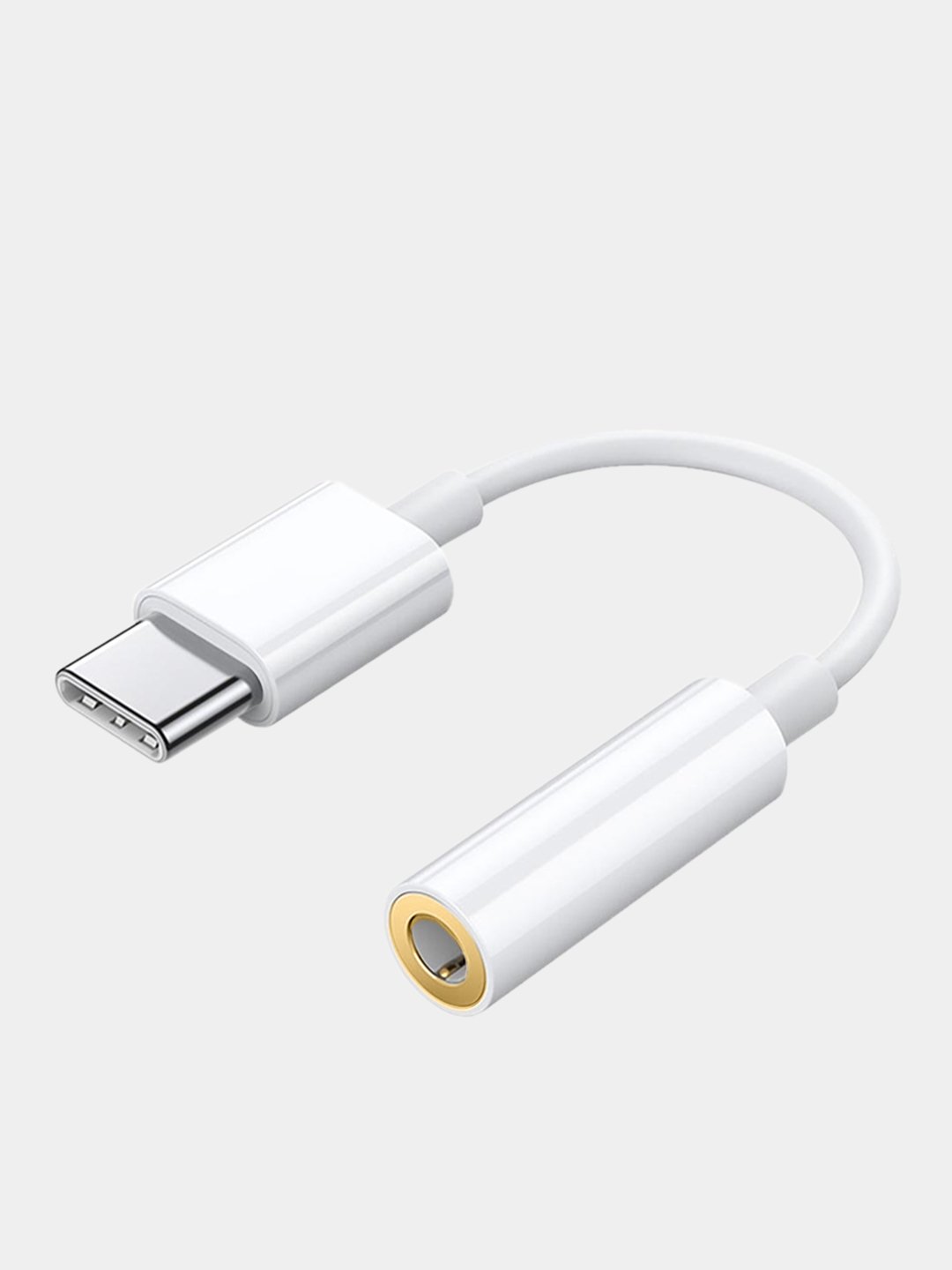 Отзывы: Переходник USB Type-C (m) - Jack 3.5 (f), 0.05м, белый