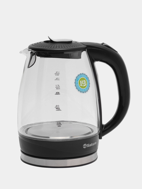 Чайник электрический Sakura SA-2717BK, 1850-2200 Вт
