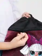 Вишнёвый мешок, сумка для обуви