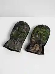 Мятный рукавицы зимние