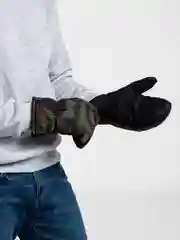 Хаки рукавицы зимние