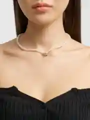 Серебряный бусы на шею