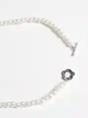 Серебряный бусы на шею