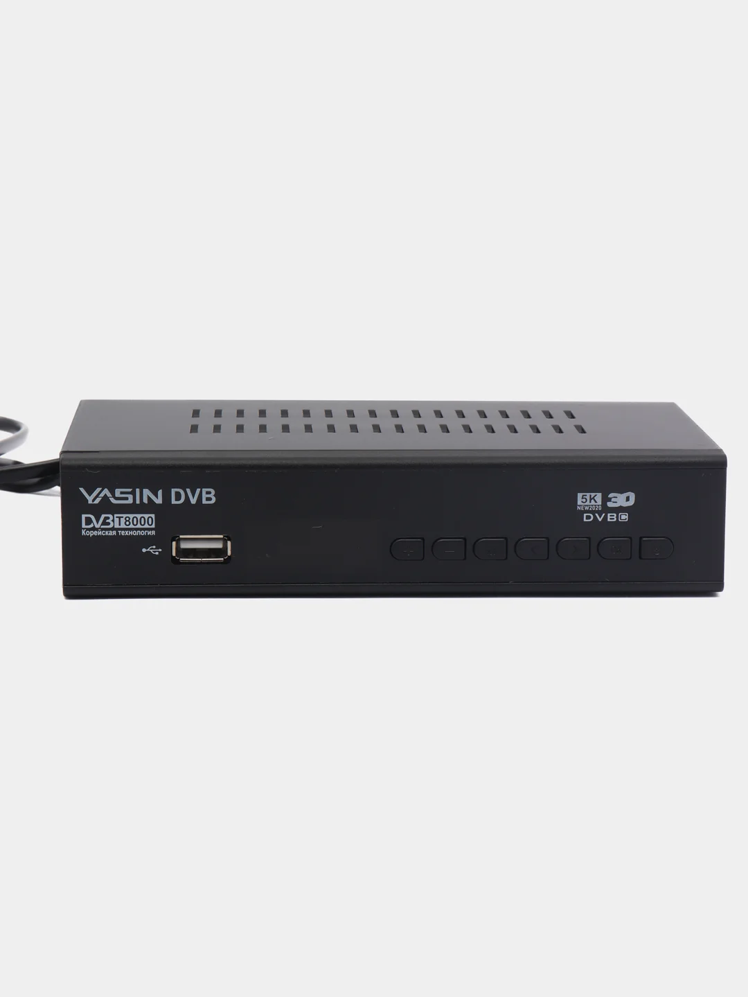 Цифровая ТВ приставка ресивер YASIN T8000 TV DVB-T2