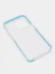 Голубой чехол iPhone 13, 13 Pro, 13 Pro max