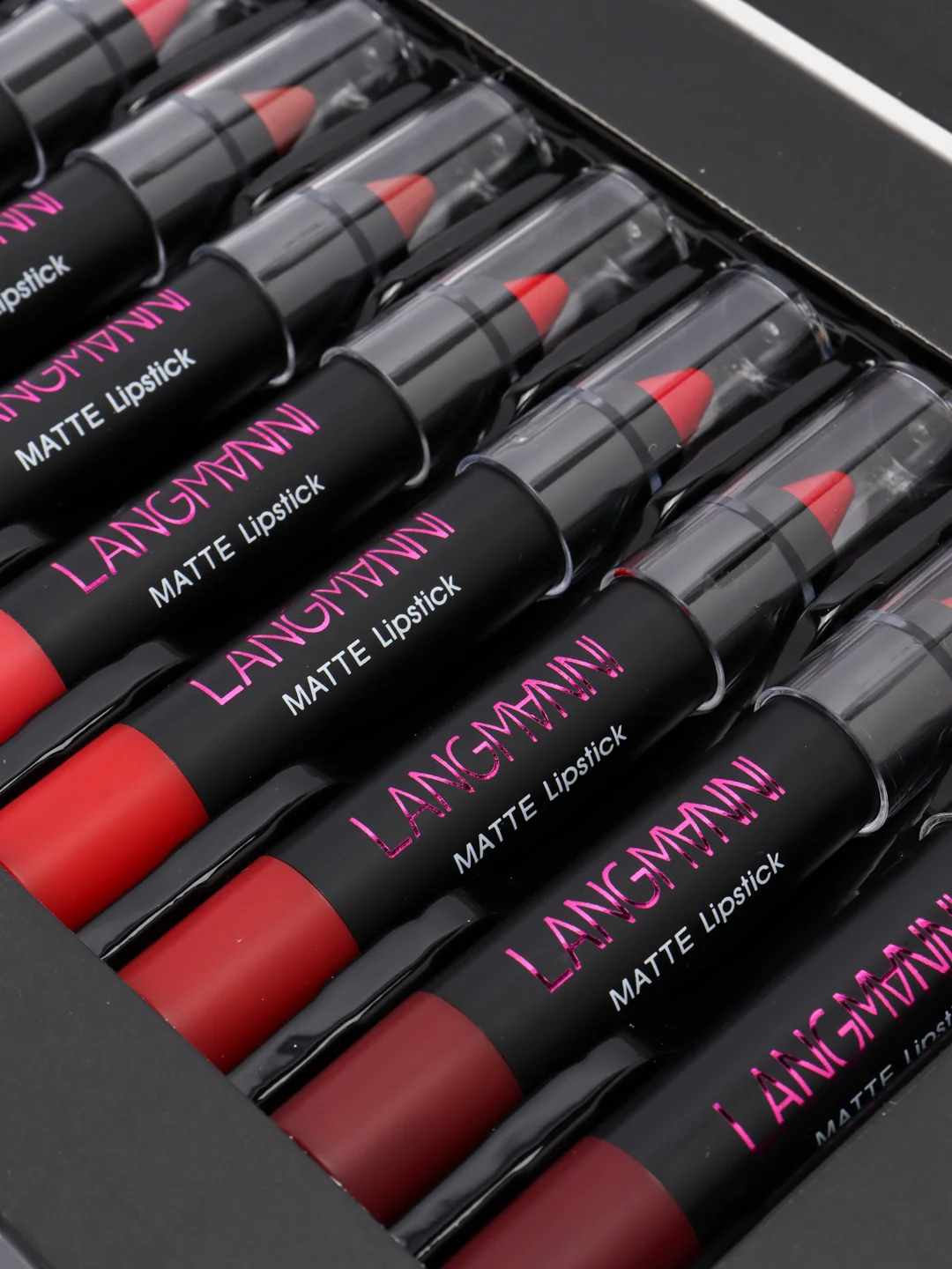 Подарочный набор матовых помад LANGMANNI Matte Lipstick