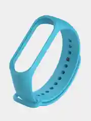 Небесно-голубой ремешок для Mi Band 4, Mi Band 3, силиконовый