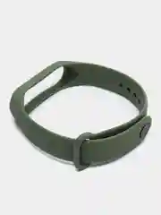 Зелёный хаки ремешок для Mi Band 4, Mi Band 3, силиконовый