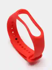 Красный ремешок для Mi Band 4, Mi Band 3, силиконовый