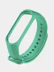 Бирюзовый ремешок для Mi Band 4, Mi Band 3, силиконовый